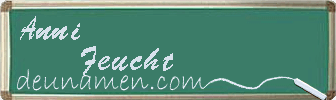 Anni Feucht Visitenkarte